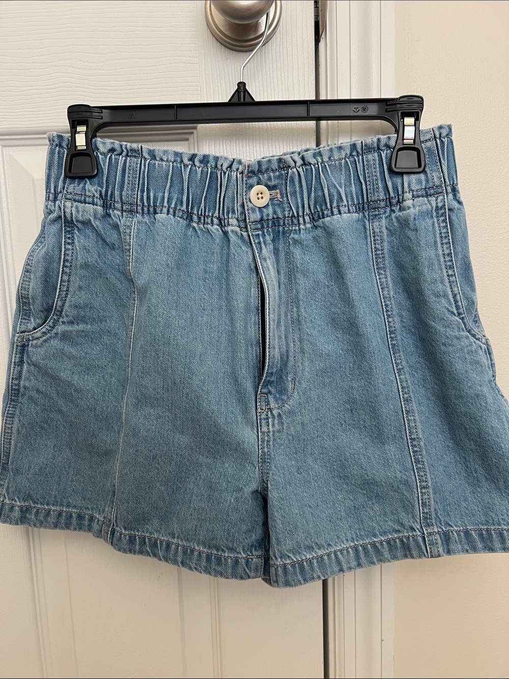 Madewell Paperbag Denim Shorts